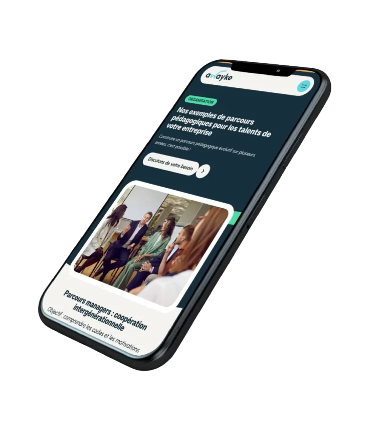 awayke accueil mockup smartphone