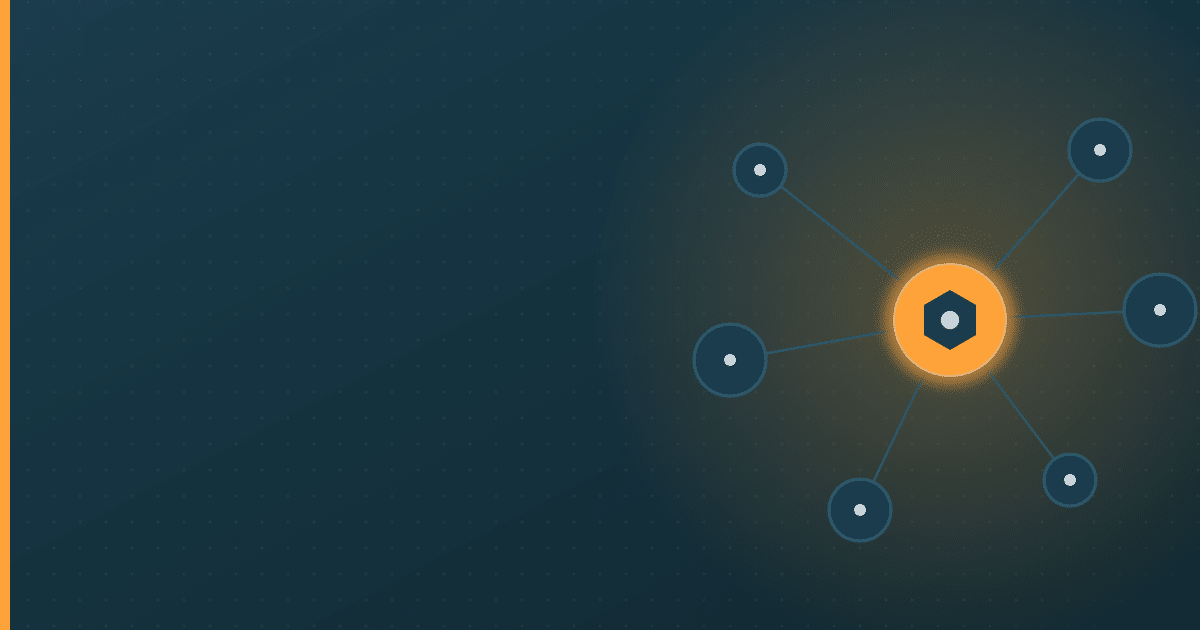 Illustration : réseau d'agents IA autonomes connectés à un agent central